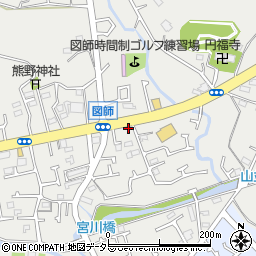 ピザーラ野津田店周辺の地図