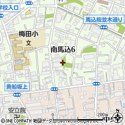 桐里児童公園トイレ周辺の地図