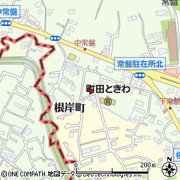 東京都町田市常盤町3460周辺の地図