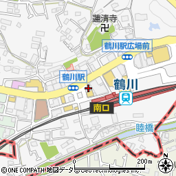 三井住友銀行鶴川 ＡＴＭ周辺の地図