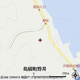 島根県松江市島根町野井284-4周辺の地図