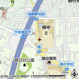 神奈川県川崎市高津区千年1328-1周辺の地図