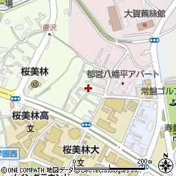 東京都町田市常盤町3636周辺の地図