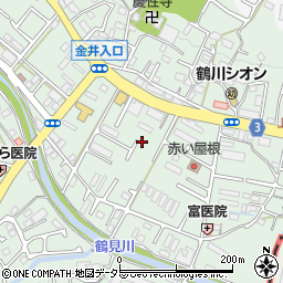 東京都町田市大蔵町164周辺の地図