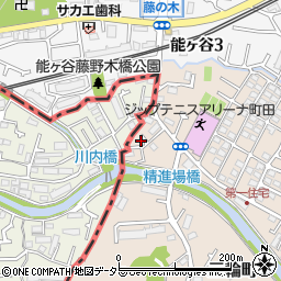 東京都町田市三輪町6周辺の地図