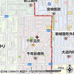 神奈川県川崎市高津区千年新町14-5周辺の地図