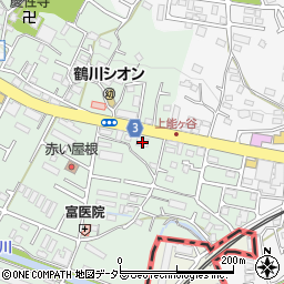東京都町田市大蔵町155周辺の地図