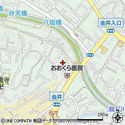 東京都町田市大蔵町3170-3周辺の地図