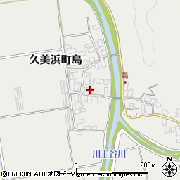 京都府京丹後市久美浜町島34周辺の地図