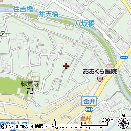 東京都町田市大蔵町3157周辺の地図