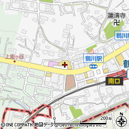 日産東京町田鶴川店周辺の地図