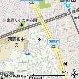 東京都大田区西嶺町5-1周辺の地図