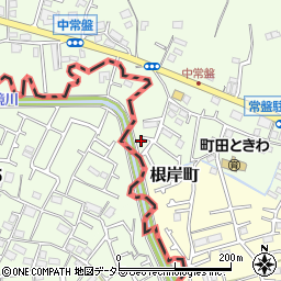 東京都町田市常盤町3451-19周辺の地図