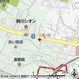 東京都町田市大蔵町152周辺の地図