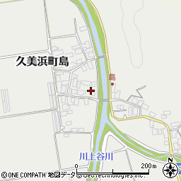 京都府京丹後市久美浜町島32周辺の地図