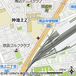 東京都大田区西馬込2丁目35-8周辺の地図