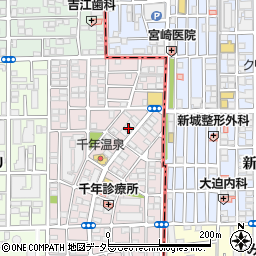 神奈川県川崎市高津区千年新町14-8周辺の地図