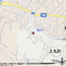 神奈川県相模原市緑区上九沢52-6周辺の地図