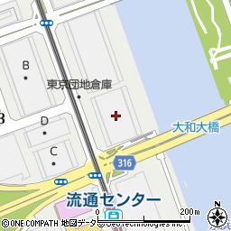 東京団地倉庫Ａ－２棟周辺の地図