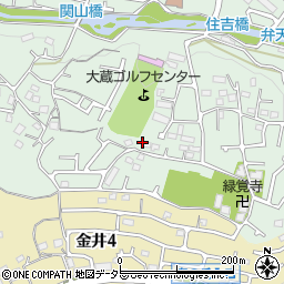 東京都町田市大蔵町3089周辺の地図