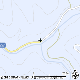 兵庫県美方郡新温泉町久斗山821-3周辺の地図