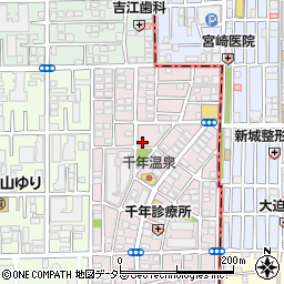 神奈川県川崎市高津区千年新町13-4周辺の地図
