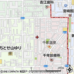 神奈川県川崎市高津区千年新町11-13周辺の地図