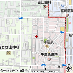 神奈川県川崎市高津区千年新町11-7周辺の地図
