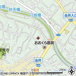 東京都町田市大蔵町3171-8周辺の地図