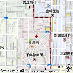 神奈川県川崎市高津区千年新町14-4周辺の地図