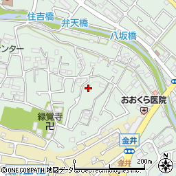 東京都町田市大蔵町3156周辺の地図