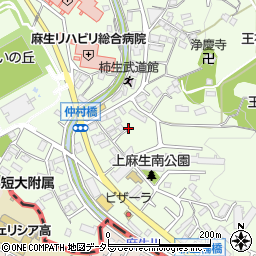 神奈川県川崎市麻生区上麻生7丁目3周辺の地図