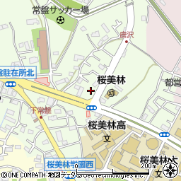 東京都町田市常盤町3612周辺の地図