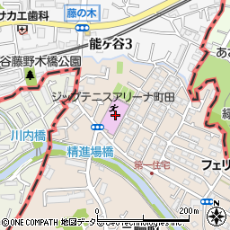 東京都町田市三輪町22周辺の地図