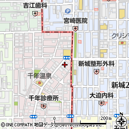 ラリベルテ周辺の地図