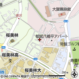 東京都町田市常盤町3616-12周辺の地図