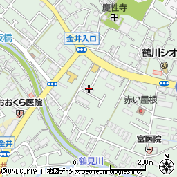 東京都町田市大蔵町185周辺の地図