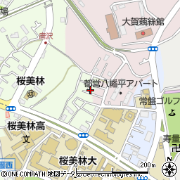 東京都町田市常盤町3616-11周辺の地図