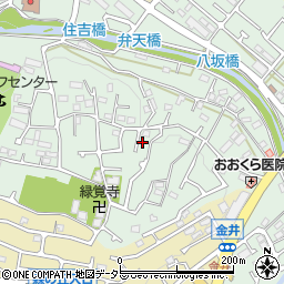東京都町田市大蔵町3118周辺の地図