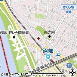 東京都大田区田園調布本町33周辺の地図