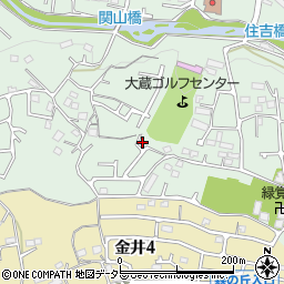東京都町田市大蔵町3065周辺の地図