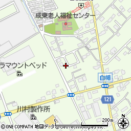 千葉県山武市白幡1619-37周辺の地図