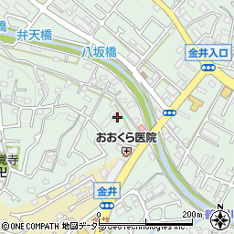 東京都町田市大蔵町3171-4周辺の地図