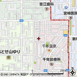 神奈川県川崎市高津区千年新町11-16周辺の地図