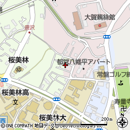 東京都町田市常盤町3616-14周辺の地図