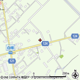 千葉県山武市白幡1672-7周辺の地図