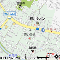 東京都町田市大蔵町150周辺の地図