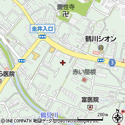 東京都町田市大蔵町162周辺の地図
