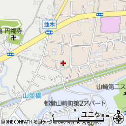 東京都町田市野津田町7周辺の地図