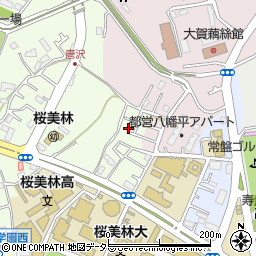 東京都町田市常盤町3616-9周辺の地図